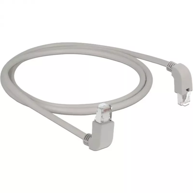 Kabel sieciowy DeLOCK 85871 Cat6a S/FTP 1 m szary