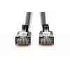 Patch kabel Digitus CAT 6A klasa EA F/FTP 5m Czarny