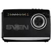 Głośnik SVEN SRP-155, czarny (3W, Bluetooth, FM/AM/SW, USB, microSD, latarka, bateria)