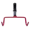 Wall-mounted bicycle rack MACLEAN MC-430, horizontal mount, holds up to 30 kg, Czarny