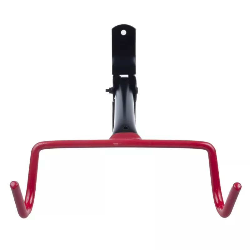 Wall-mounted bicycle rack MACLEAN MC-430, horizontal mount, holds up to 30 kg, Czarny