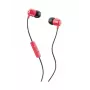 Skullcandy S2DUY-L676 - Przewodowe - 20 - 20000 Hz - rozmowy/muzyka - Słuchawki - Czarny - Czerwony