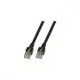 Kabel krosowy EFB-Elektronik RJ45 Cat.5e SF/UTP PVC CCA czarny 2m Producent: EFB Elektronik (K5456.2)