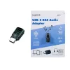 LogiLink USB-C DAC Audio Adapter. USB-C/M to 3.5 Mm/F. Czarny