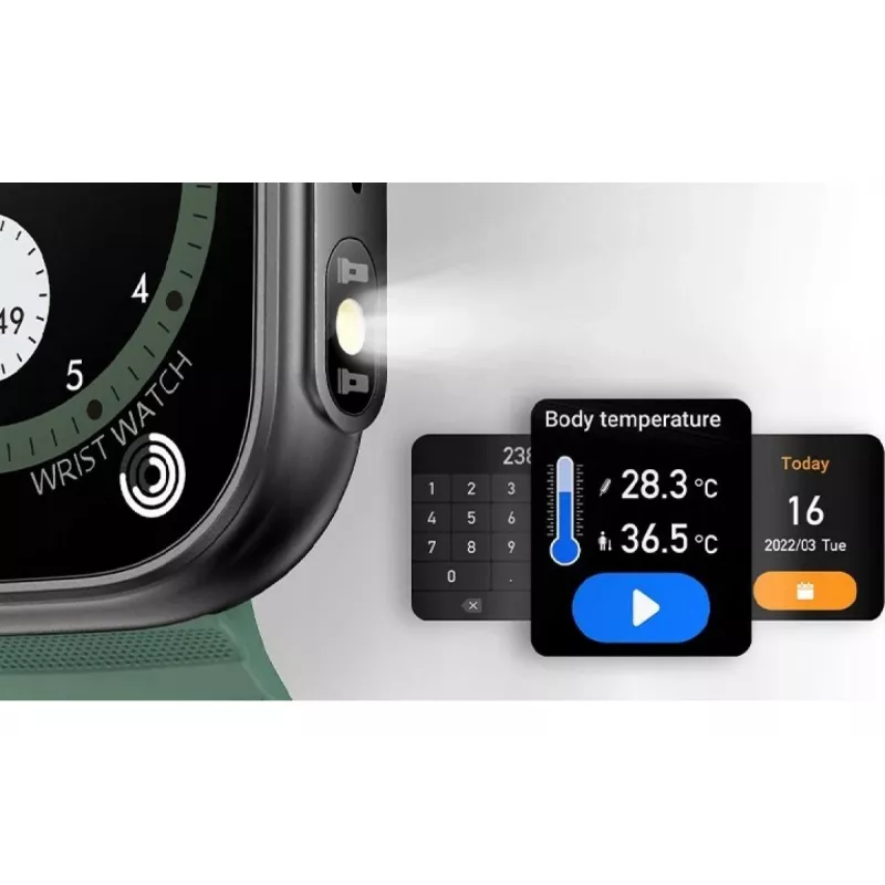 myPhone Watch Tool 5.08 cm (2 inch) IPS 24 mm Cyfrowy 240 x 296 pikseli Dotykowy Czarny