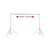 Walimex Pro Teleskopowy Drążek Tła 225-400 cm, do 6 kg, Złącze na Sworzeń