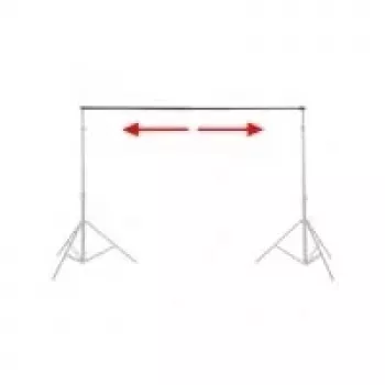 Walimex Pro Teleskopowy Drążek Tła 225-400 cm, do 6 kg, Złącze na Sworzeń