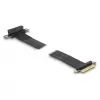 DeLOCK Karta riser PCI Express x4 męski na x4 slot 90° kątowy z kablem 60 cm