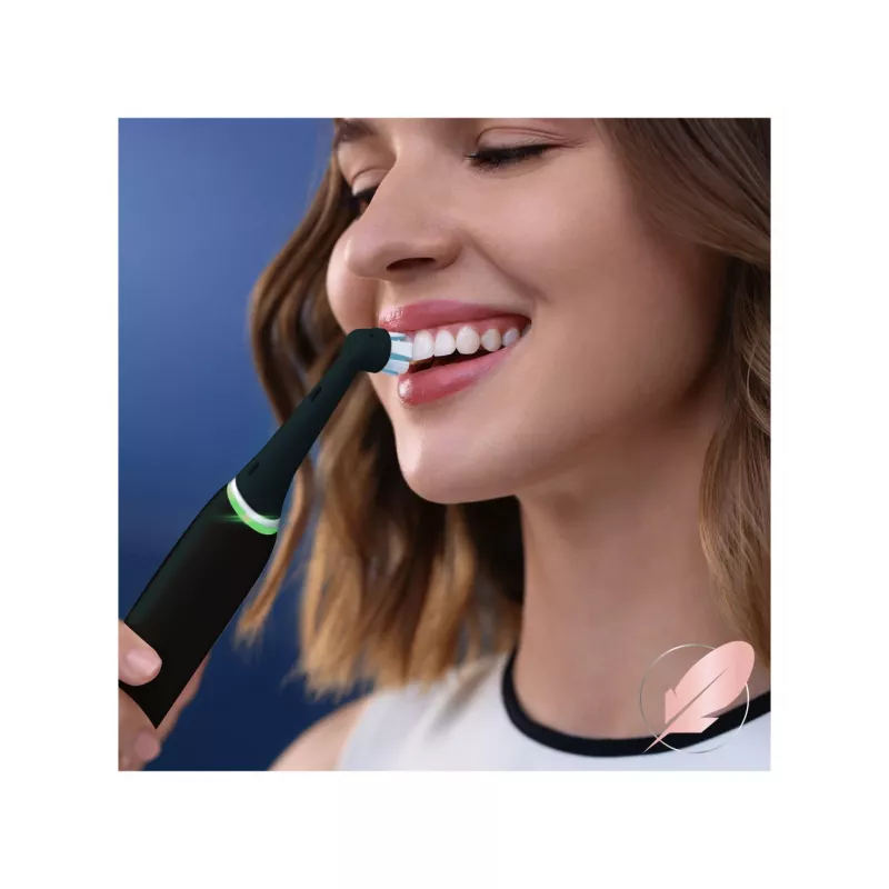 Końcówki do szczoteczki Oral-B iO Gentle Care — 4 szt., czarne końcówki wymienne