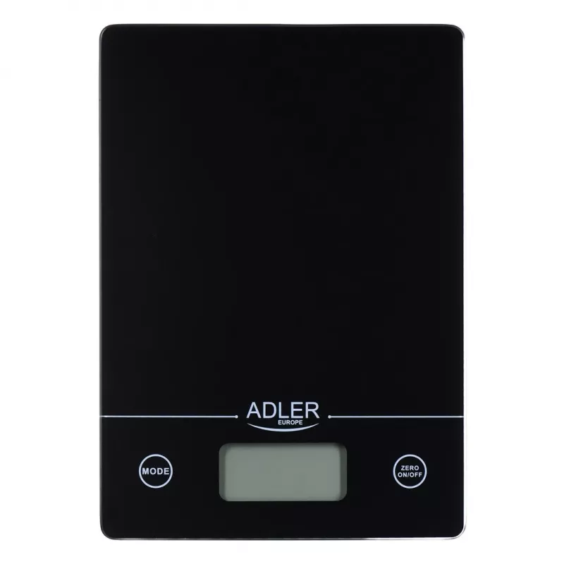 Adler AD 3138 b Mechaniczna waga kuchenna Czarny Blat Prostokąt