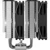 Chłodzenie CPU Silentware Titan Performance Dual-Tower, 265W TDP, 2×wentylatory PWM 120 mm, kompatybilne z AM5/LGA1700