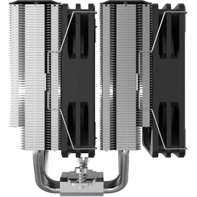 Chłodzenie CPU Silentware Titan Performance Dual-Tower, 265W TDP, 2×wentylatory PWM 120 mm, kompatybilne z AM5/LGA1700