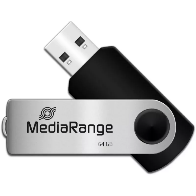 Pamięć USB MediaRange 64 GB USB Type-A Micro-USB MR912