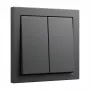 Pokrywa kołyskowa GIRA System 55 2-krotna Wippe Antracyt (model 329528)