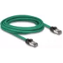 DeLOCK RJ45 kabel PROFINET SF/UTP 3 m Cat5e zielony
