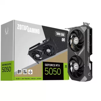 Karta graficzna ZOTAC GAMING GeForce RTX 5050 Twin Edge OC 8GB GDDR6