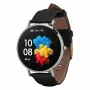 Smartwatch Garett Verona srebrno-czarny skórzany VERONA_SREB_CZARN_SKOR Garett