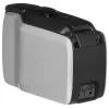 Plastic card printer Zebra ZC300 — Dye-sublimation/Thermal transfer, 300x300 DPI, LCD, 100-sheet input, Ethernet, srebrny/Czarny