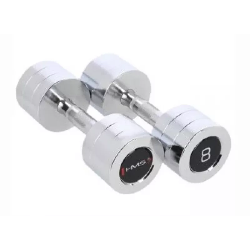 HMS Fitness CHD08 Hantle o stałym obciążeniu 8 kg 2 szt.