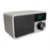 Radio stołowe Sangean DDR-7 Glacier srebrny z cyfrowym tunerem i Bluetooth
