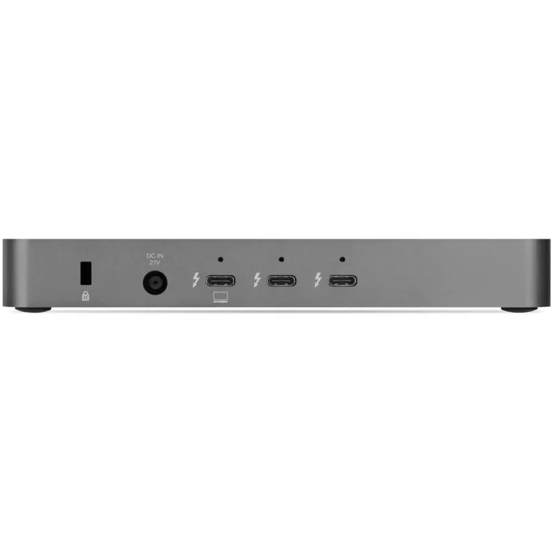 Thunderbolt 5 Hub, stacja dokująca Szary/czarny, Thunderbolt 5, USB-A