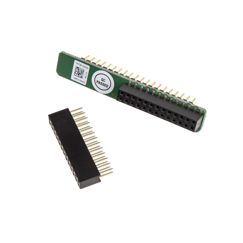 Płytka adaptera interfejsu S.USV Olmatic do modeli Raspberry Pi A i B — zielona