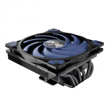 Akasa ALUCIA H6LS M2 Chłodzenie CPU - 120 mm czarny niebieski (AK-CC4030HP01)