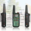 Ręczne krótkofalówki Baofeng BF-T25E — 16 kanałów, 2×1400 mAh Li‑Ion, VOX, LCD, zielony, zestaw 2 szt.