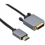 Kabel HDMI na DVI helos 288691, 4K, długość 2 m
