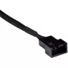 Kabel rozdzielający RGB Alphacool 18681 z tworzywa sztucznego, czarny, 600 mm