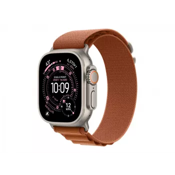 Pasek Apple MFTD4ZM/A Inteligentne Akcesoria Do Noszenia Brązowy Tytan Poliester Spandex