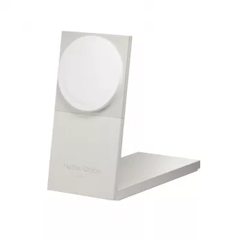 Native Union Rise 2-w-1 ładowarka bezprzewodowa Qi2 Sandstone