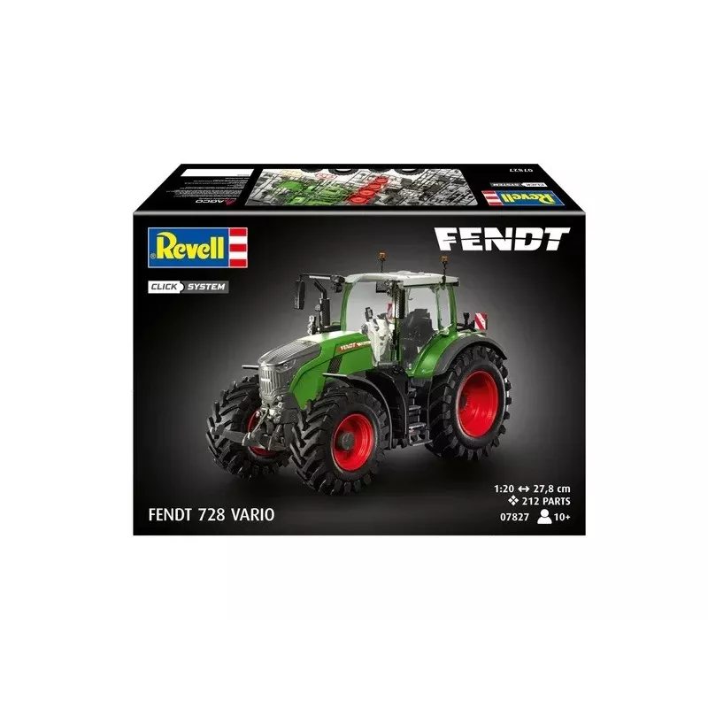 Plastikowy model Ciągnik Fendt 728 Vario