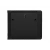 Szafa ścienna LANBERG 9U 19 cali WF01-6609-10B, 600×600×507 mm, 60 kg, IP20, czarna