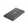Obudowa NATEC RHINO GO USB 3.0 na 2,5'' SATA HDD/SSD, czarny aluminium