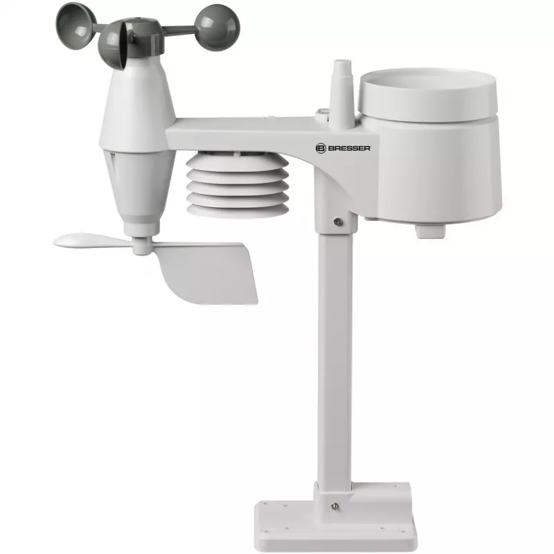 Bresser Optics 7002580 cyfrowa stacja pogodowa Czarny AC Wi-Fi