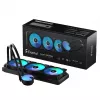 Fractal Design Lumen S36 v2 RGB Chłodzenie procesora All-in-one cieczowe 12 cm Czarny 1 szt.