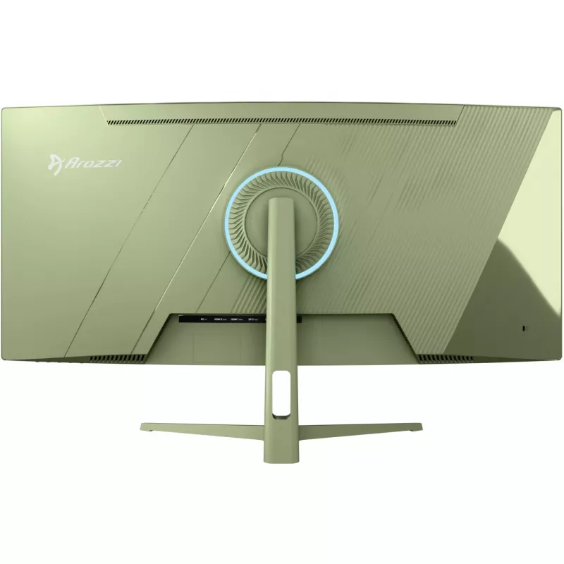 Zakrzywiony monitor komputerowy Arozzi Nova 34 cale (86,4 cm) 3440×1440 21:9 LED 1 ms Zielony