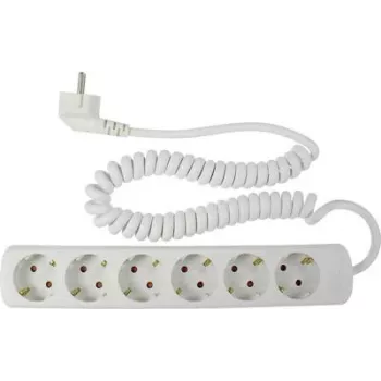 Listwa zasilająca AS Schwabe 11461 Schuko 1 szt., biała