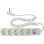 Listwa zasilająca AS Schwabe 11461 Schuko 1 szt., biała