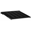 Półka rack LANBERG AK-1005-B — 1U 19-calowa półka rack, głębokość 500 mm, 482,6×45 mm, czarna, udźwig 25 kg