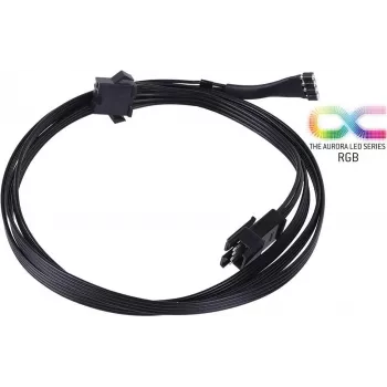 Alphacool 18541 - 1 m - Molex (4-pin) - Molex (4-pin) - prosty - prosty - Czarny (18541)