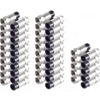 Złączka kompresyjna ShiverPeaks 85029-A-SET25 do kabla 7 mm, zestaw 25 szt.