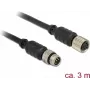 Kabel szeregowy Navilock 62973 M8 3m Czarny