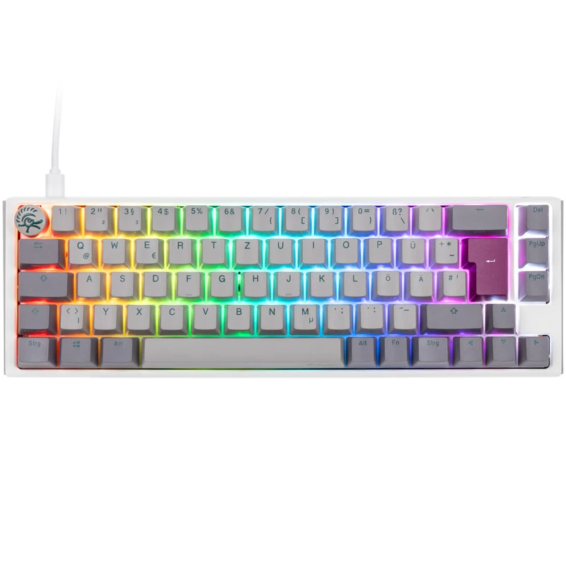 Klawiatura Ducky One 3 SF Gaming USB QWERTZ niemiecka szara