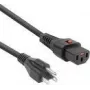 ACT Powercord USA męski - C13 IEC Lock czarny 2 m PC1063 120V 10A