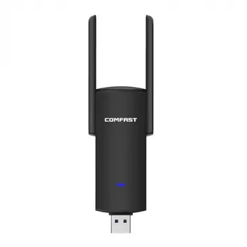 Adapter USB WiFi Comfast CF-924AC-V2 1300 Mbps dwupasmowy 2,4 GHz/5 GHz