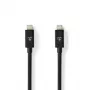 Nedis 2m USB-C kabel 4.0 Gen2x2, 240W, 20 Gbps (CCGB66020BK20)