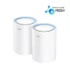 System mesh Cudy M1200 2-pak — Dwuzakresowe Wi‑Fi 5 (300/867 Mbps), 2 jednostki, 1 port LAN, obsługa 100 urządzeń