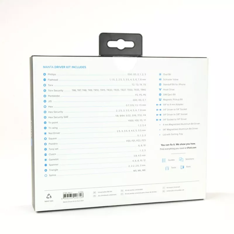 iFixit EU145392 końcówka wkrętakowa 112 szt.